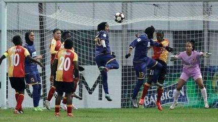 باخت تیم فوتبال خاتون بم در اولین دیدارش در لیگ قهرمانان فوتبال زنان آسیا