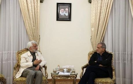 جلیلی به دیدار مسعود پزشکیان رفت