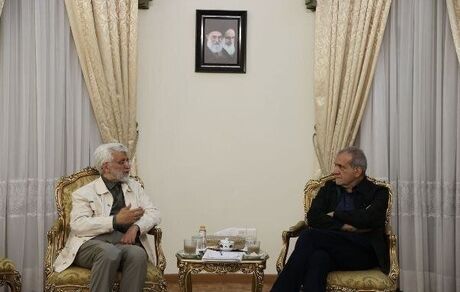 جلیلی به دیدار مسعود پزشکیان رفت