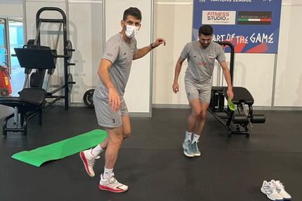بازگشت عبادی‌پور و عابدینی به تمرینات تیم ملی والیبال / غفور فعلا در حال طی مراحل درمان است