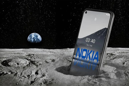 نوکیا به دنبال راه‌اندازی اینترنت 4G در ماه