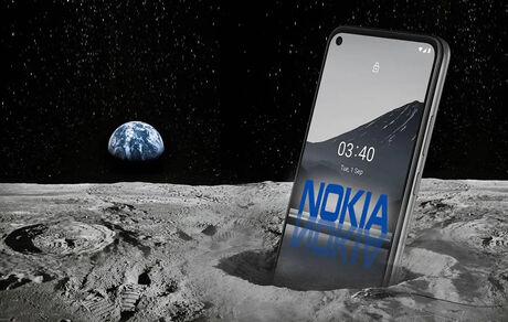 نوکیا به دنبال راه‌اندازی اینترنت 4G در ماه