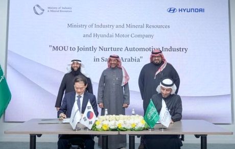 سرمایه‌گذاری هیوندای در عربستان با احداث کارخانه مونتاژ خودروی برقی