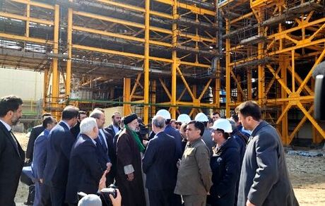 سومین واحد بخار نیروگاه سیکل ترکیبی ارومیه افتتاح شد
