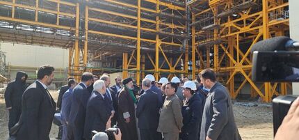 سومین واحد بخار نیروگاه سیکل ترکیبی ارومیه افتتاح شد