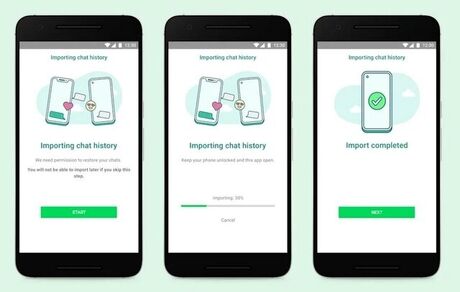 امکان انتقال آرشیو چت بین اندروید و iOS در واتس‌اپ فراهم شد