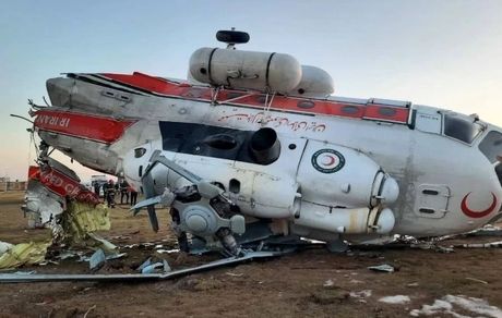 بالگرد سقوط کرده وزیر ورزش تعمیر خواهد شد