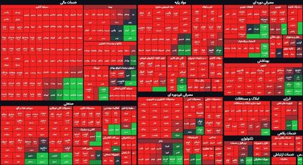 بورس امروز را هم با افت سنگین آغاز کرد