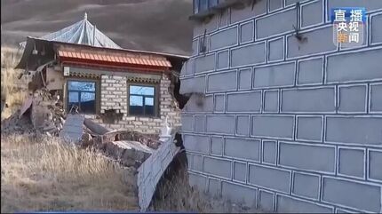 جان باختگان زلزله شدید تبت به ۱۶ تن رسید + ویدئو