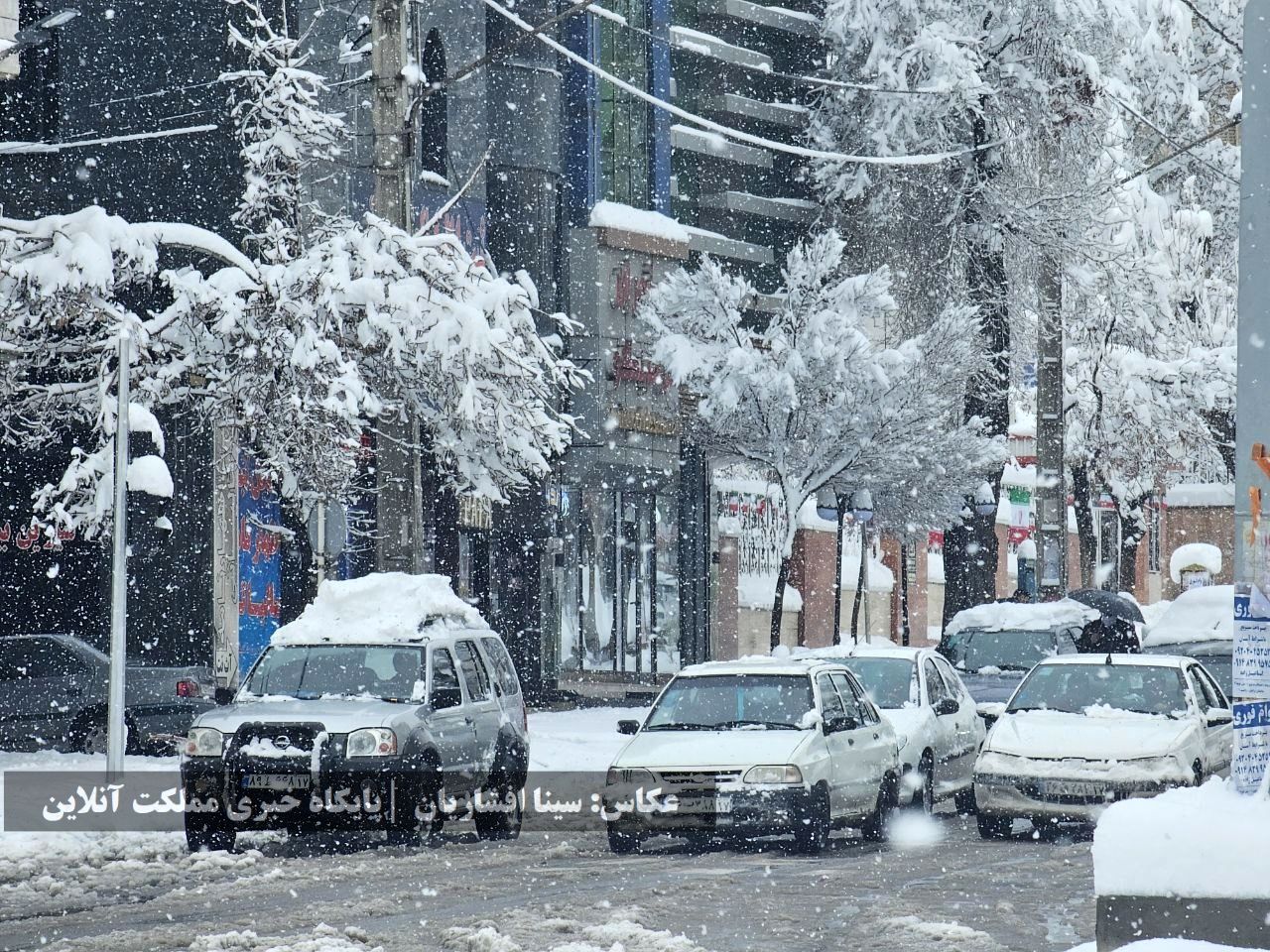برف ارومیه