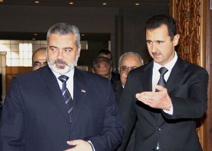 حماس ازسرگیری روابط خود با نظام سوریه را اعلام کرد