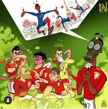 کارتون| شرایط اسفناک پوگبا در منچستر!