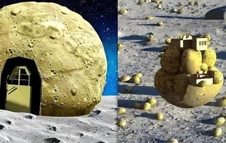 اولین ساکنین ماه و مریخ، خانه‌هایی با سیب زمینی خواهندساخت