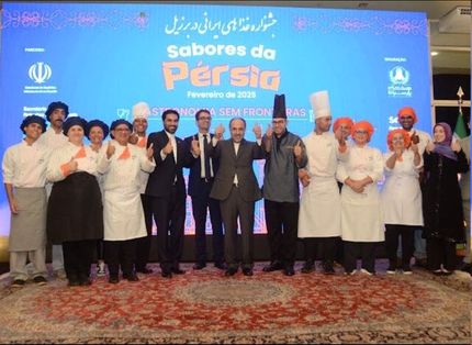 اولین جشنواره سه روزه غذاشناسی ایرانی در برزیل برگزار شد