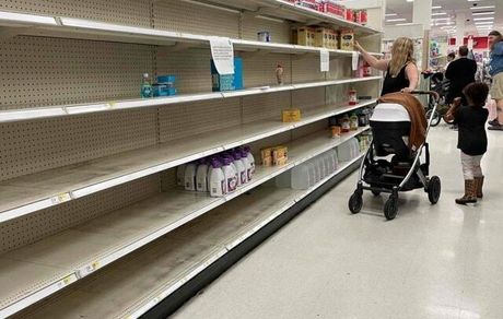 قفسه‌های شیرخشک در آمریکا کی پر می‌شود؟