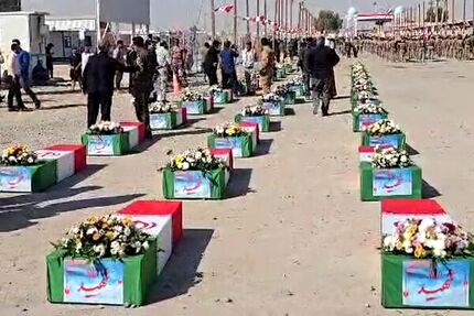 بازگشت پیکر مطهر ۸۵ شهید دفاع مقدس از اروندرود