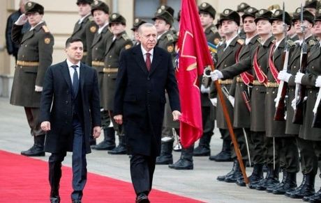 اردوغان برای میانجی‌گری بین روسیه و اوکراین به کی‌یف رفت