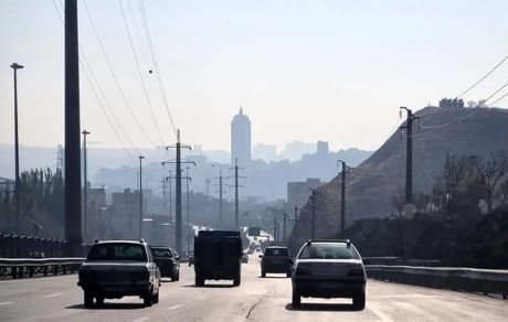 وضعیت ناسالم هوای تبریز