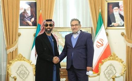 دیدار مشاور امنیت ملی امارات با دبیر شورای عالی امنیت ملی