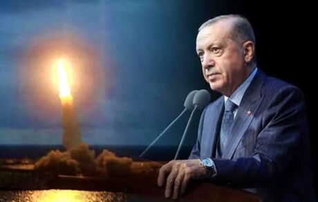 اردوغان از توسعه برنامه موشکی ترکیه خبرداد