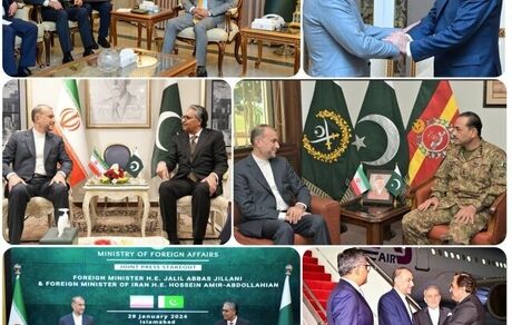 گزارش توییتی وزیر امور خارجه از سفر یک روزه به پاکستان