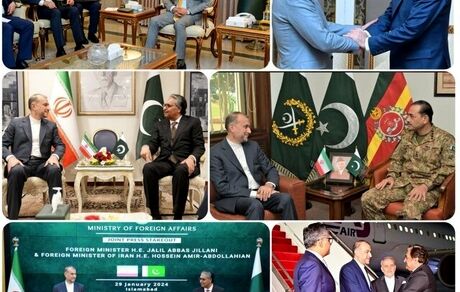 گزارش توییتی وزیر امور خارجه از سفر یک روزه به پاکستان