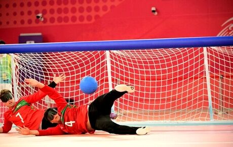 سومین برد متوالی تیم ملی گلبال در قهرمانی آسیا
