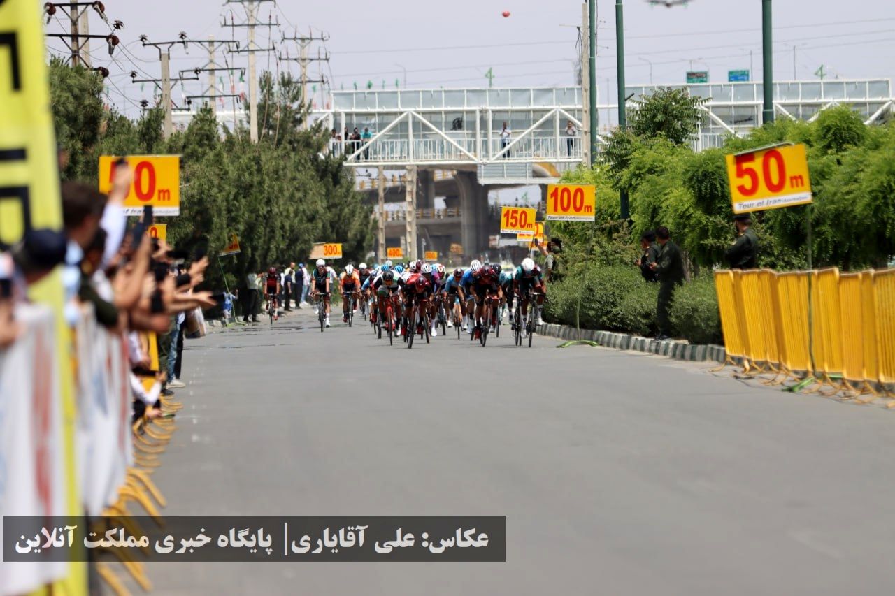 مرحله نخست سی و هفتمین دوره تور دوچرخه سواری ایران آذربایجان از نگاه دوربین