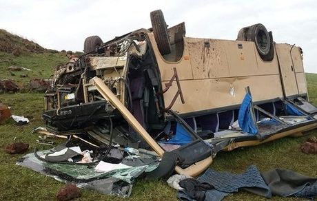 ۳۱ کشته و زخمی در حادثه رانندگی در کشور ترکیه