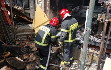 آتش سوزی در پارک ارم تلفاتی نداشت + ویدئو