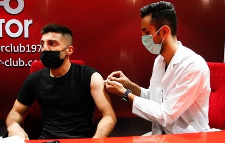 کاروان تراکتور دُز دوم واکسن کرونا را دریافت کردند