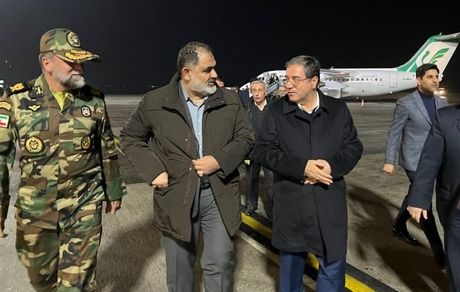 فرمانده نیروی دریایی ارتش جمهوری اسلامی ایران وارد ارومیه شد