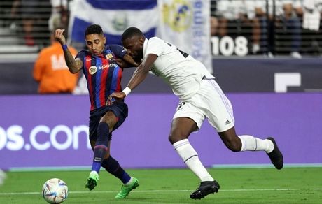 ژاوی روی نوار برد / بارسلونا، رئال مادرید را در آمریکا برد