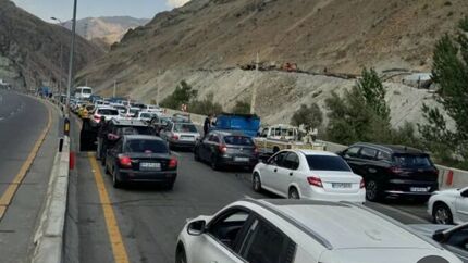 آزادراه تهران-شمال و جاده چالوس یک‌طرفه شدند