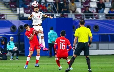 رامین رضاییان بهترین بازیکن دیدار ایران و هنگ کنگ