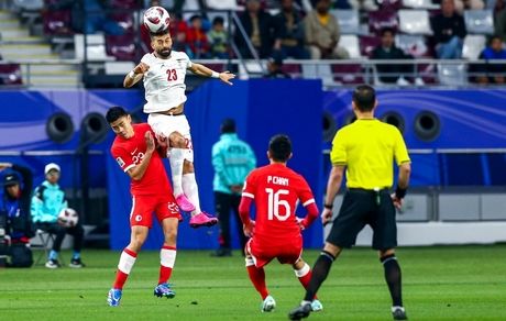 رامین رضاییان بهترین بازیکن دیدار ایران و هنگ کنگ