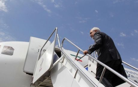 ظریف عازم مسکو شد