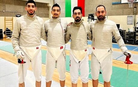 ملی‌پوشان سابر ایران رقبای خود در کاپ جهانی شمشیربازی ایتالیا را شناختند