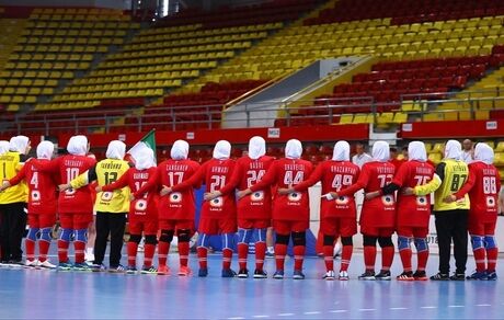 دختران هندبالیست ایرانی مقابل سوئد شکست خوردند