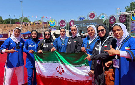 قهرمانی تیم کشتی آلیش بانوان ایران در بخش کلاسیک