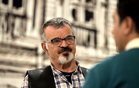 
«مهدی فخیم‌زاده» و «داریوش فرهنگ» در «چهل تیکه»
