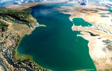 کاهش ۵ تا ۱۰ سانتی‌متری تراز آب دریای خزر نسبت به سال گذشته