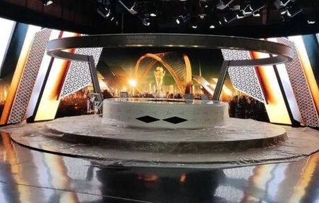 عکسی از دکور برنامه جام جهانی شبکه سه/پخش از امشب