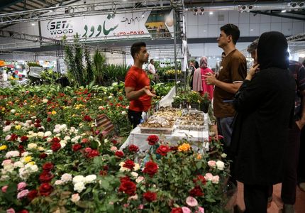 چهاردهمین نمایشگاه سراسری گل و گیاه کرمانشاه آغاز شد