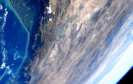 تهران از فضا