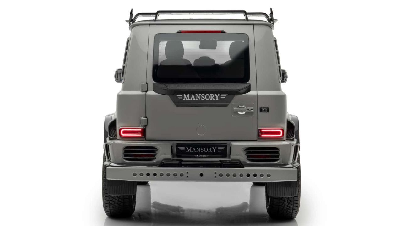 مرسدس AMG G63 4×4 SQUARED تیونینگ شده