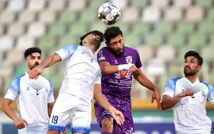 ملوان مقابل هوادار متوقف شد