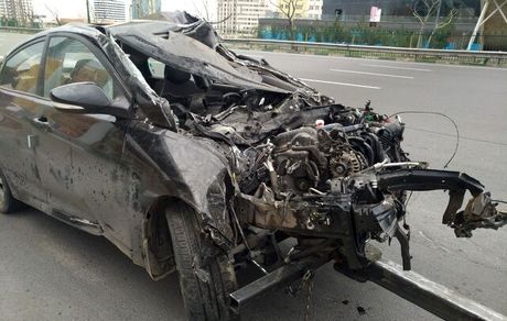 جان باختن جوان ۲۱ ساله در اولین تصادف فوتی پایتخت