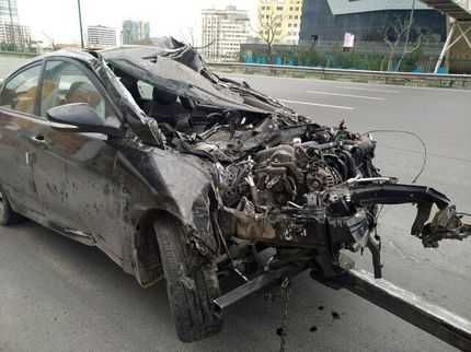 جان باختن جوان ۲۱ ساله در اولین تصادف فوتی پایتخت