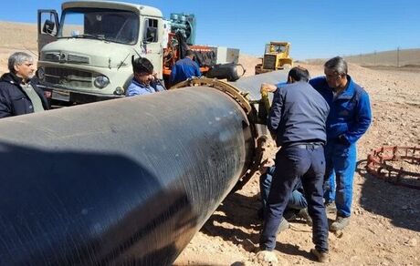  خطوط آسیب‌دیده از انفجار انتقال گاز ترمیم شدند